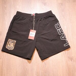 LAFC Los Angeles Football Club Black Athletic Shorts Men's Size Medium